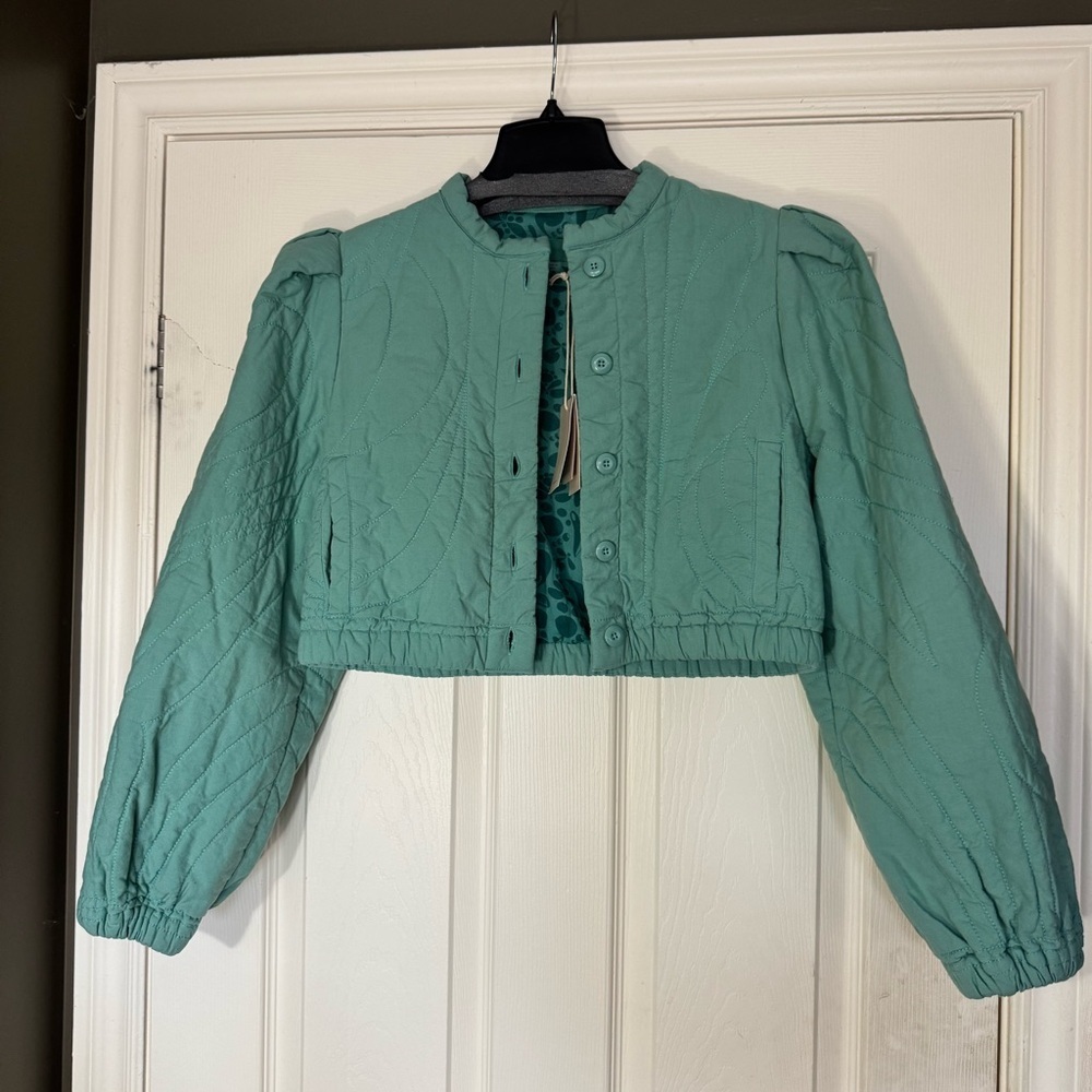 MOTHER The Rough Puff Reading Tea Leaves Jacket NWT - Picture 5 of 8